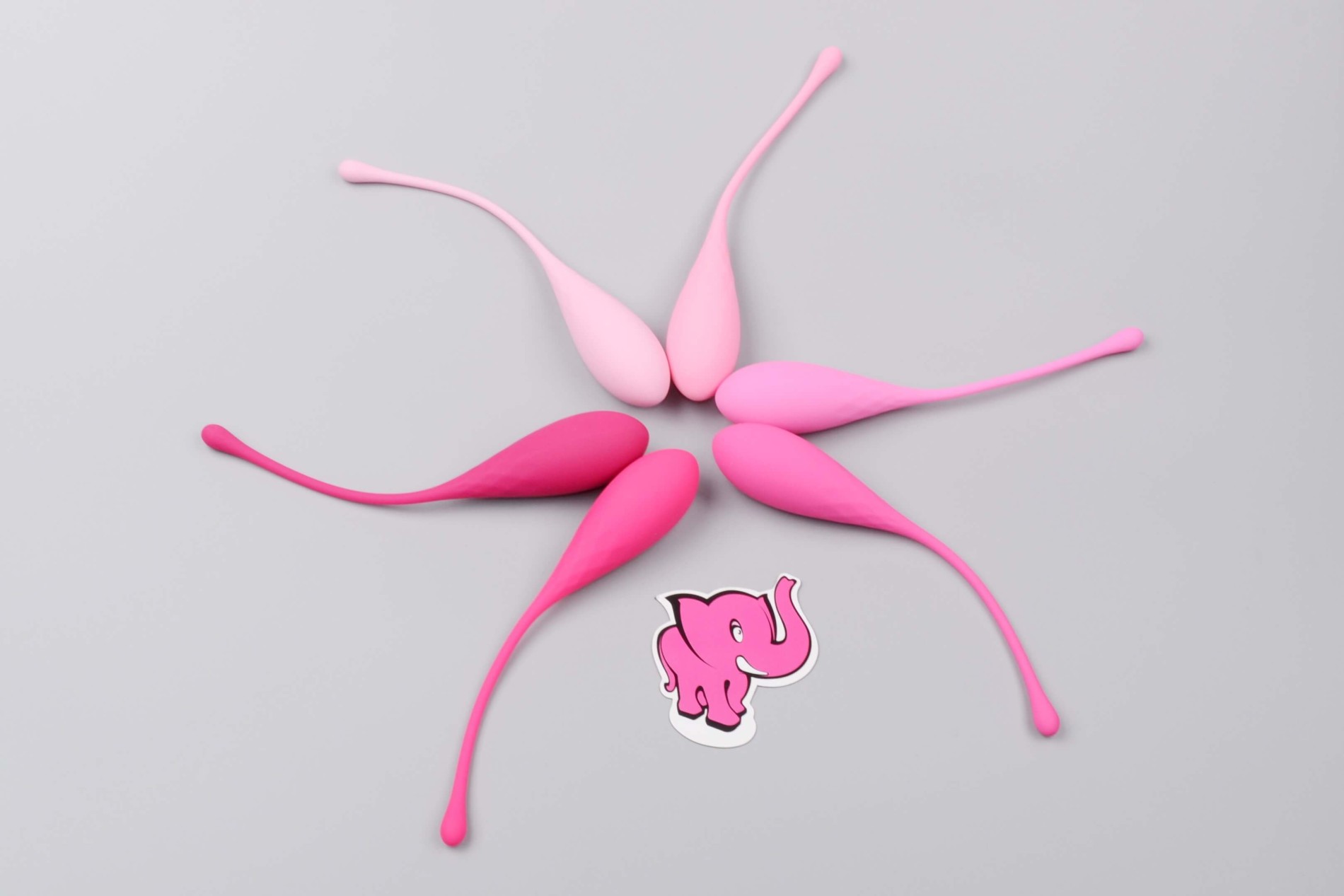 Sada vaginálnych činiek Deluxe Petite Kegel Balls