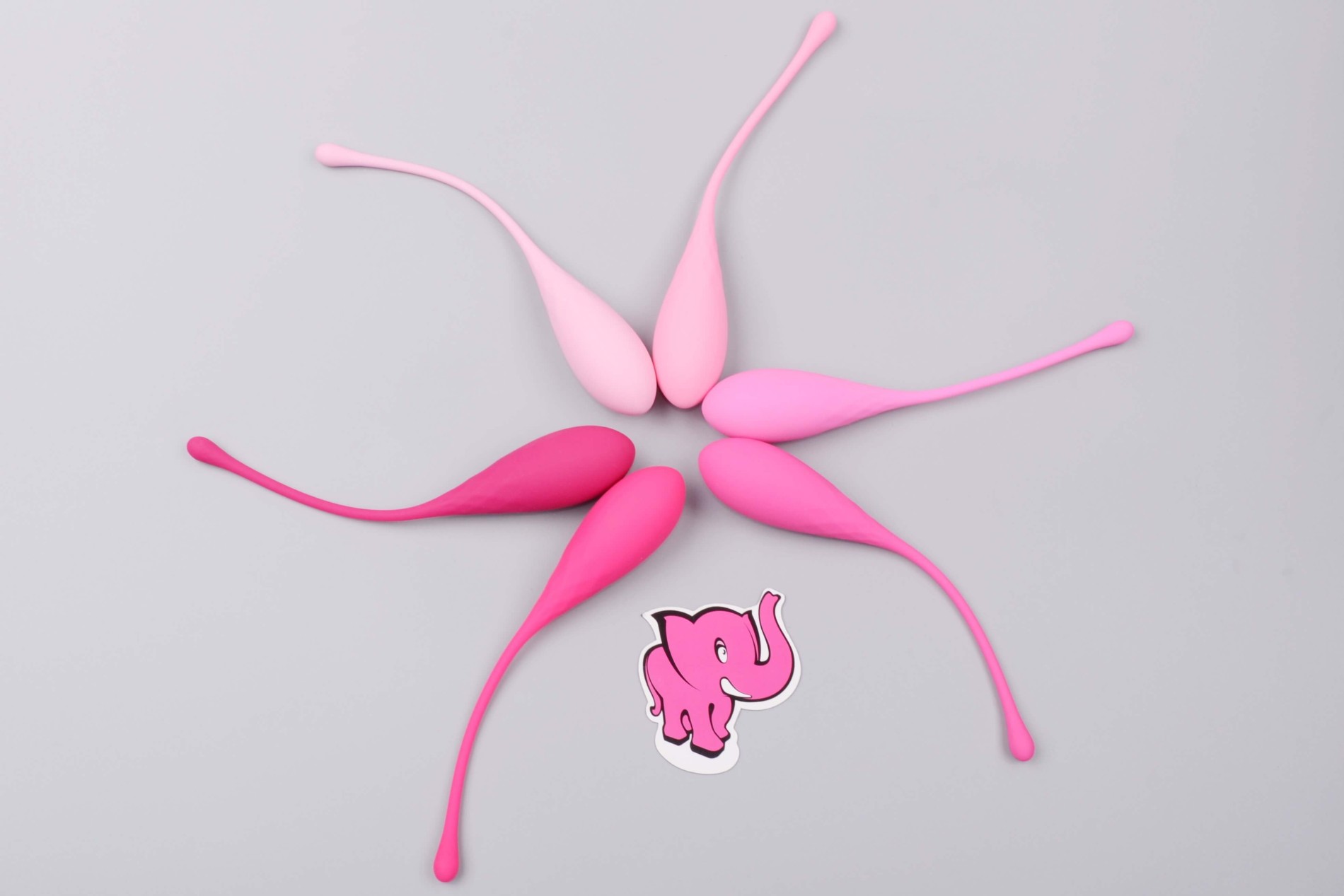 Sada vaginálnych činiek Deluxe Petite Kegel Balls