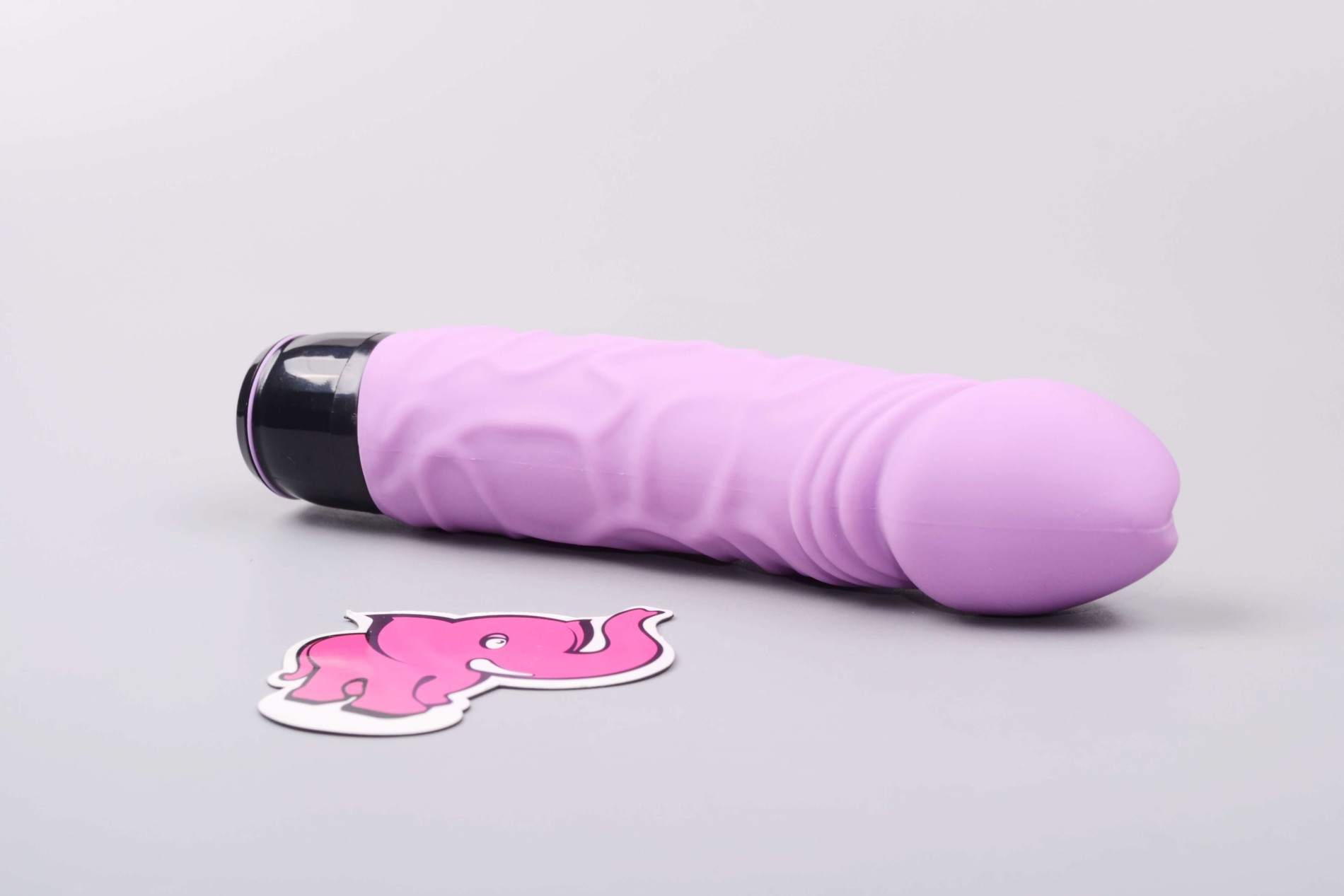 Silikónový vibrátor Čučoriedka Original (20 cm)