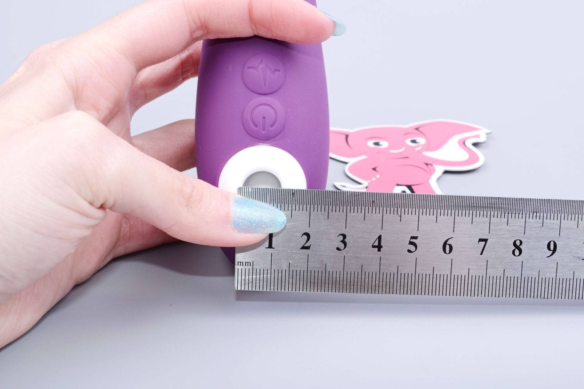 Tlakový vibrátor Birdie Boo, rozmery