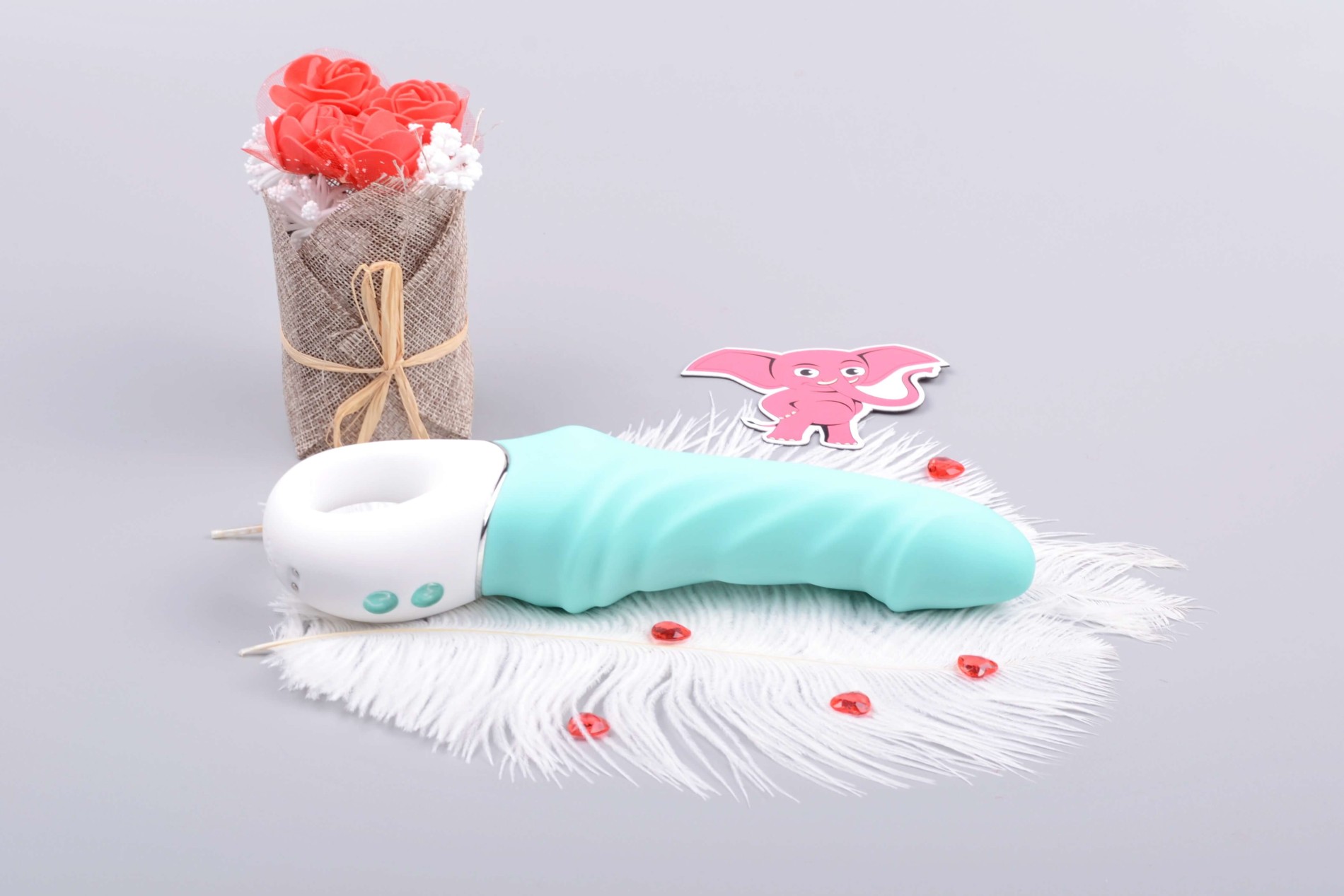 Silikónový vibrátor Rumba Blue