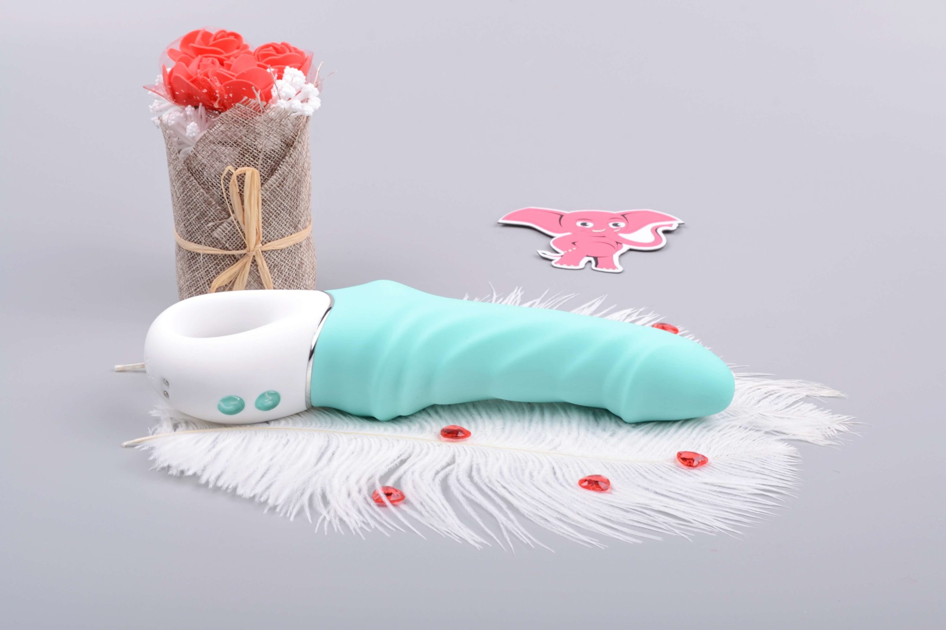 Silikónový vibrátor Rumba Blue