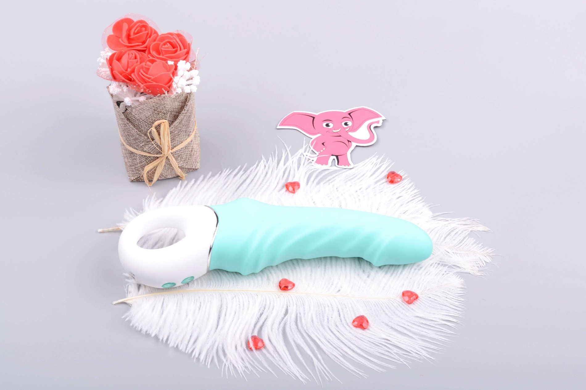 Silikónový vibrátor Rumba Blue