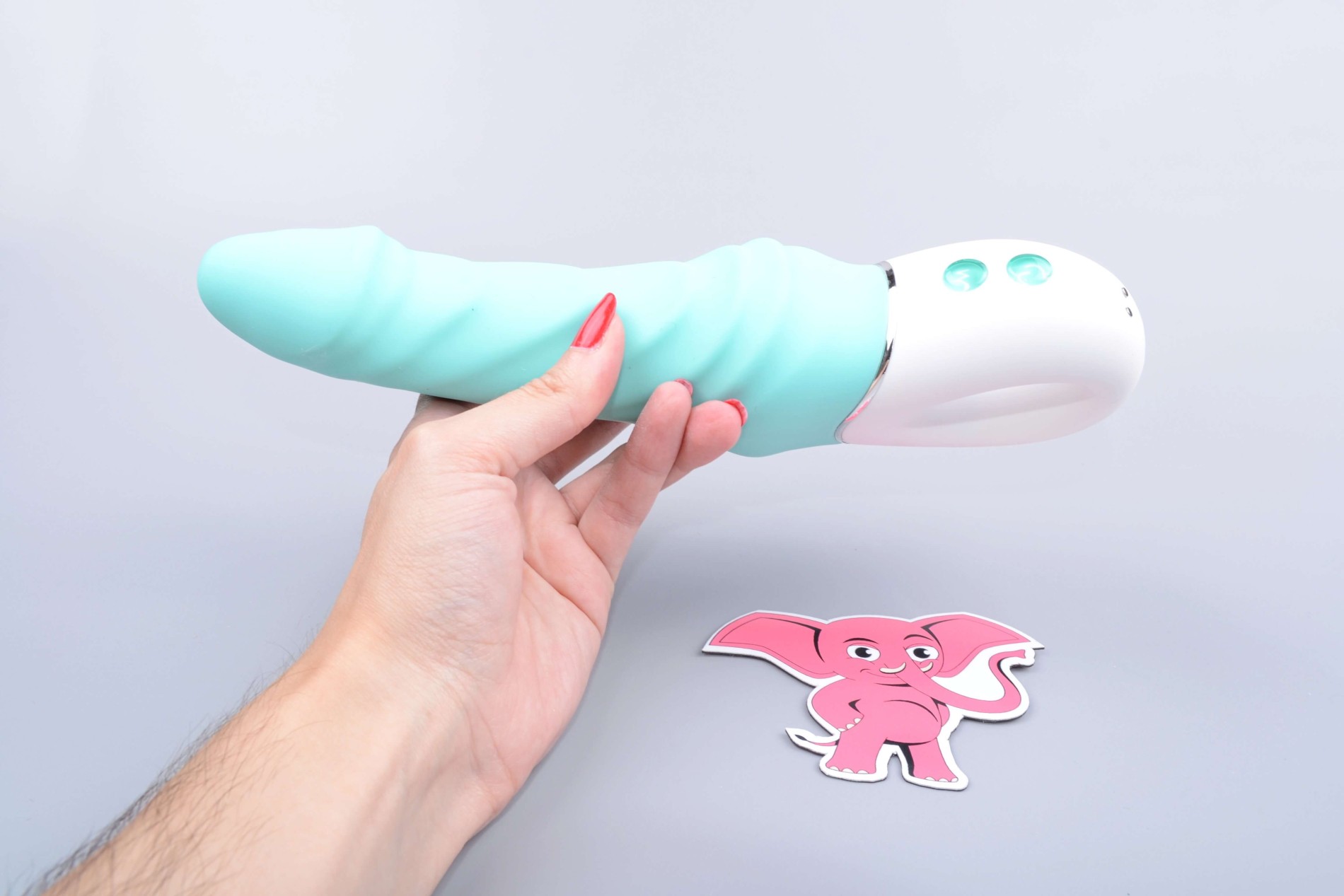 Silikónový vibrátor Rumba Blue