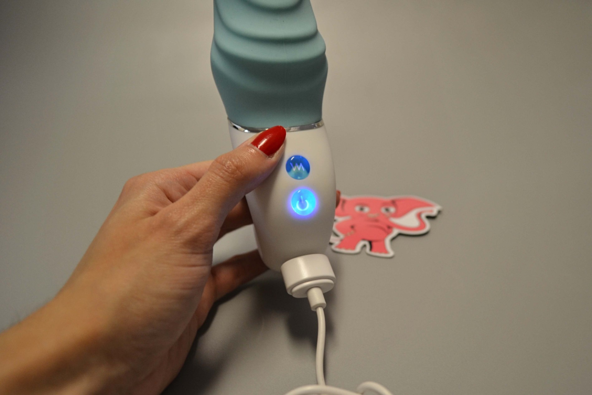 Silikónový vibrátor Rumba Blue