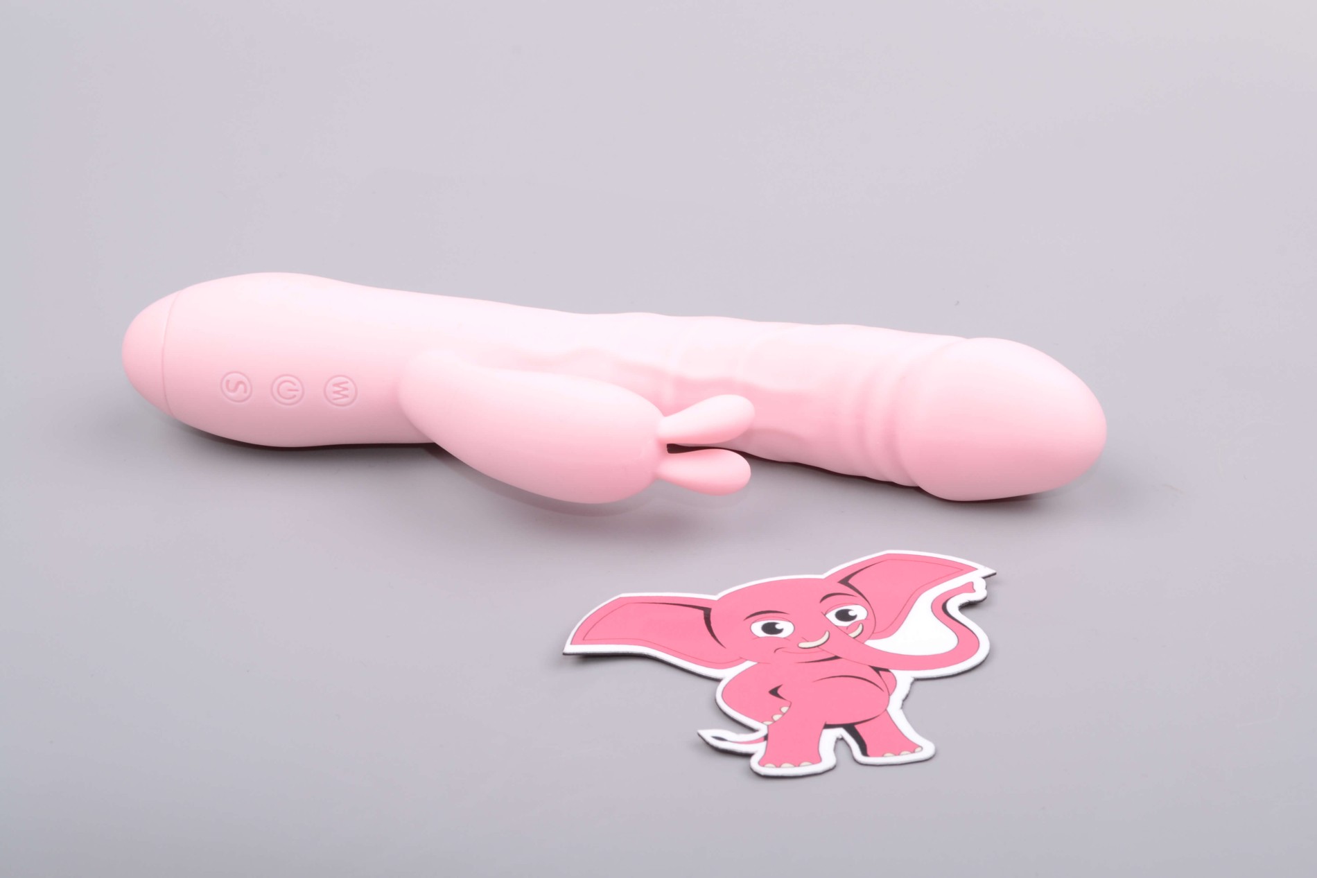 Handsfree pulzátor s výbežkom na klitoris Pulzie Bunny