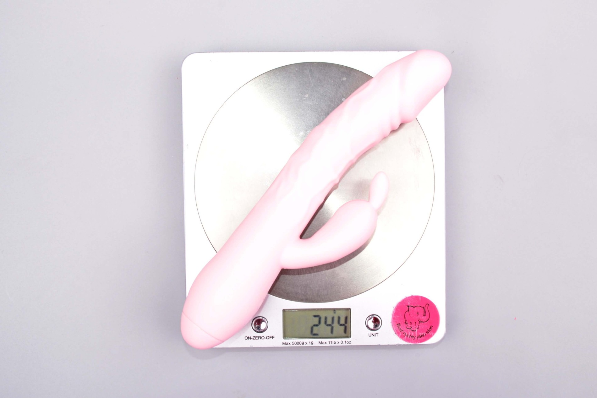 Handsfree pulzátor s výbežkom na klitoris Pulzie Bunny, váha