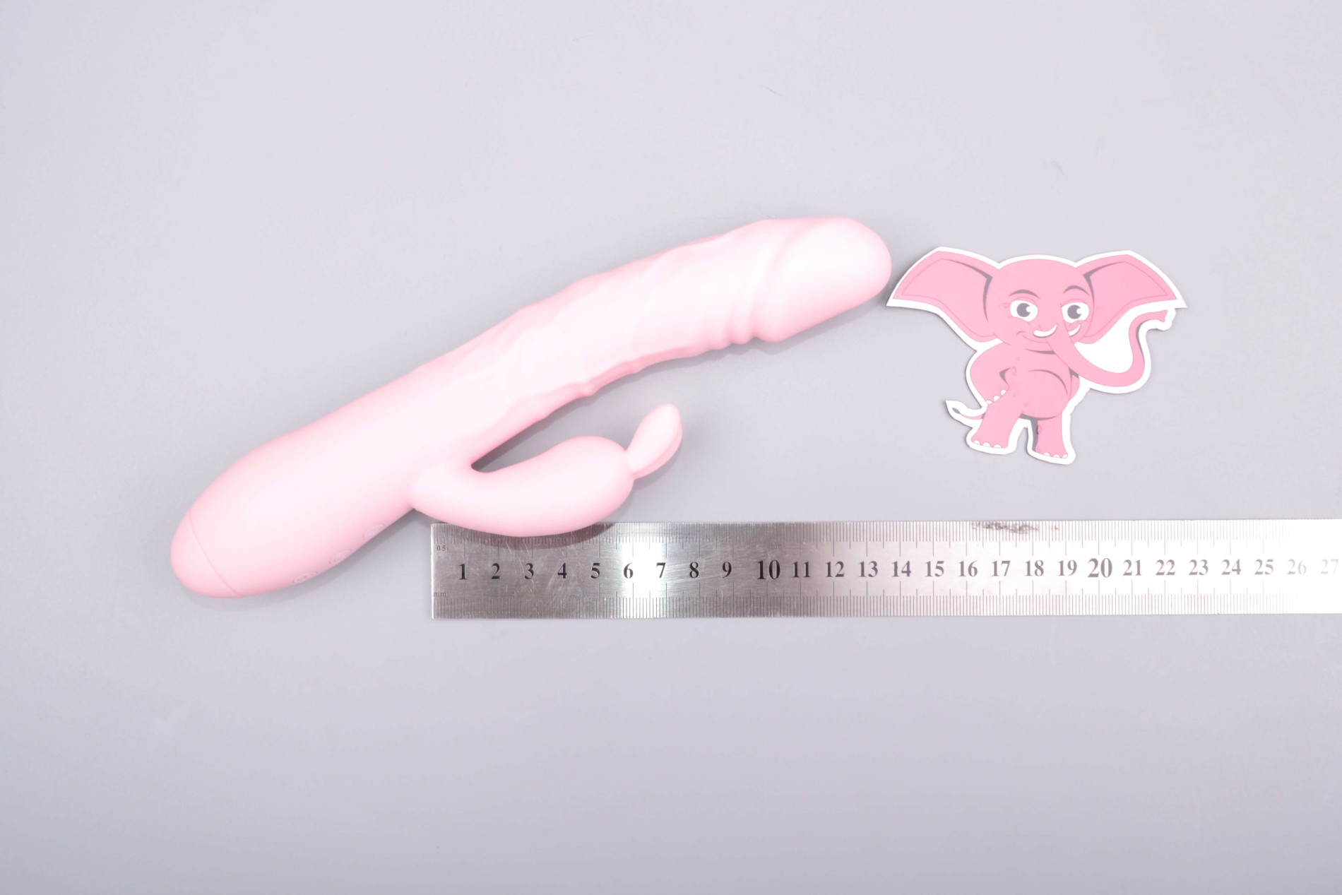 Handsfree pulzátor s výbežkom na klitoris Pulzie Bunny, rozmery