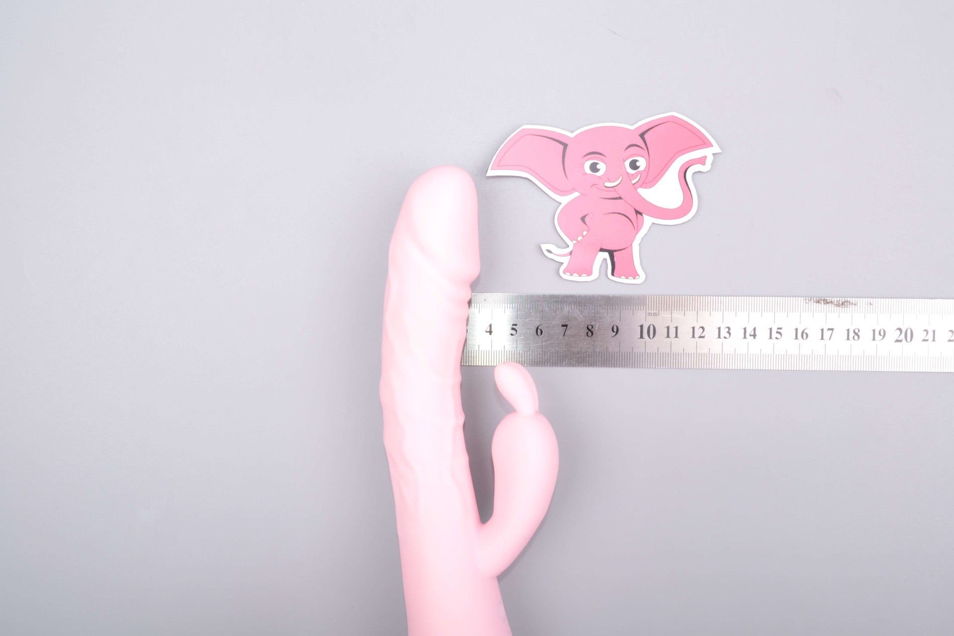 Handsfree pulzátor s výbežkom na klitoris Pulzie Bunny, rozmery