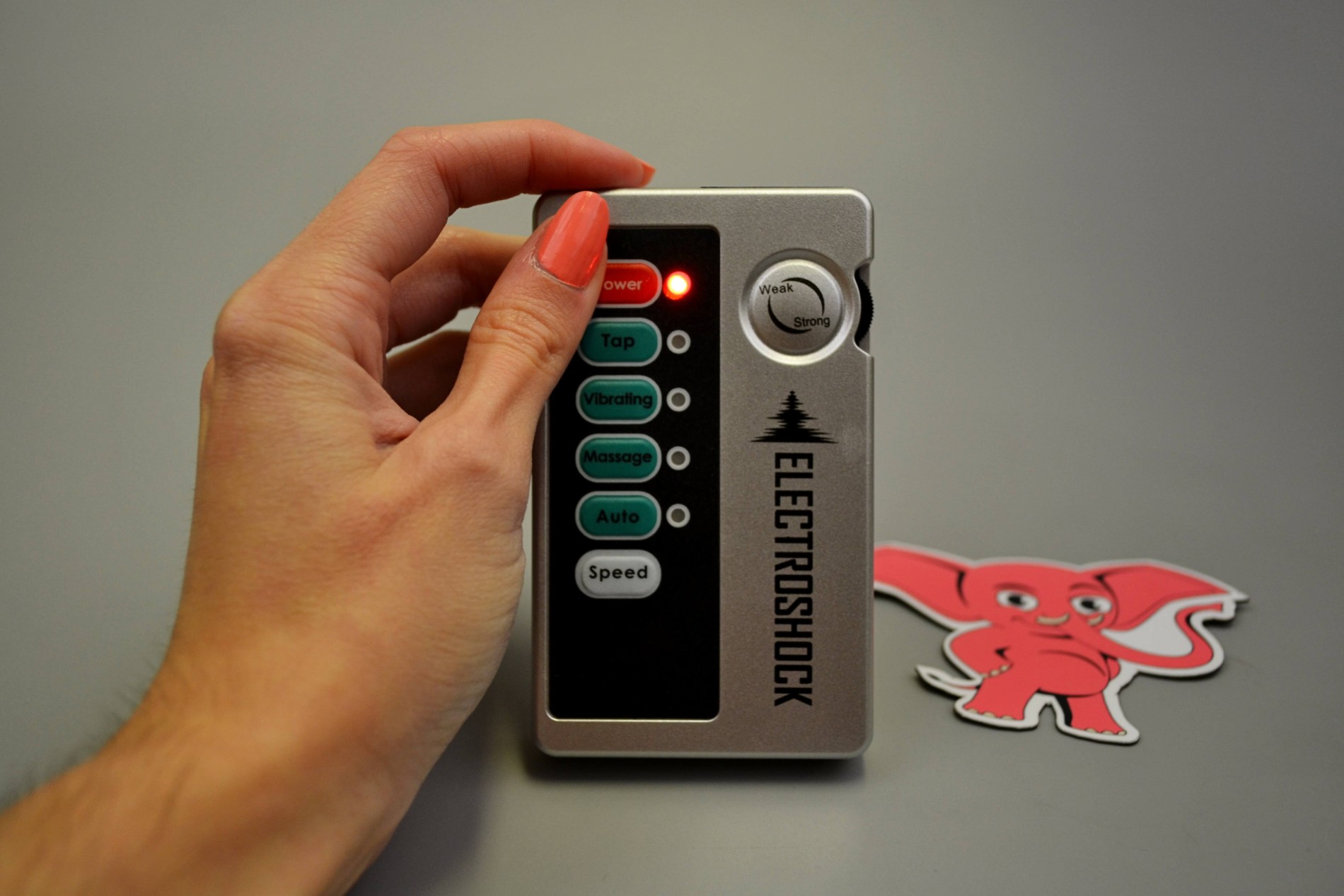 Elektrický pás cudnosti Spark of Obedience s ovládačom, ovládač