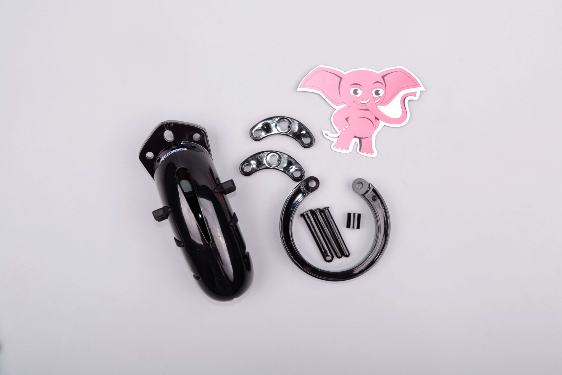 Elektrický pás cudnosti Spark of Obedience s ovládačom