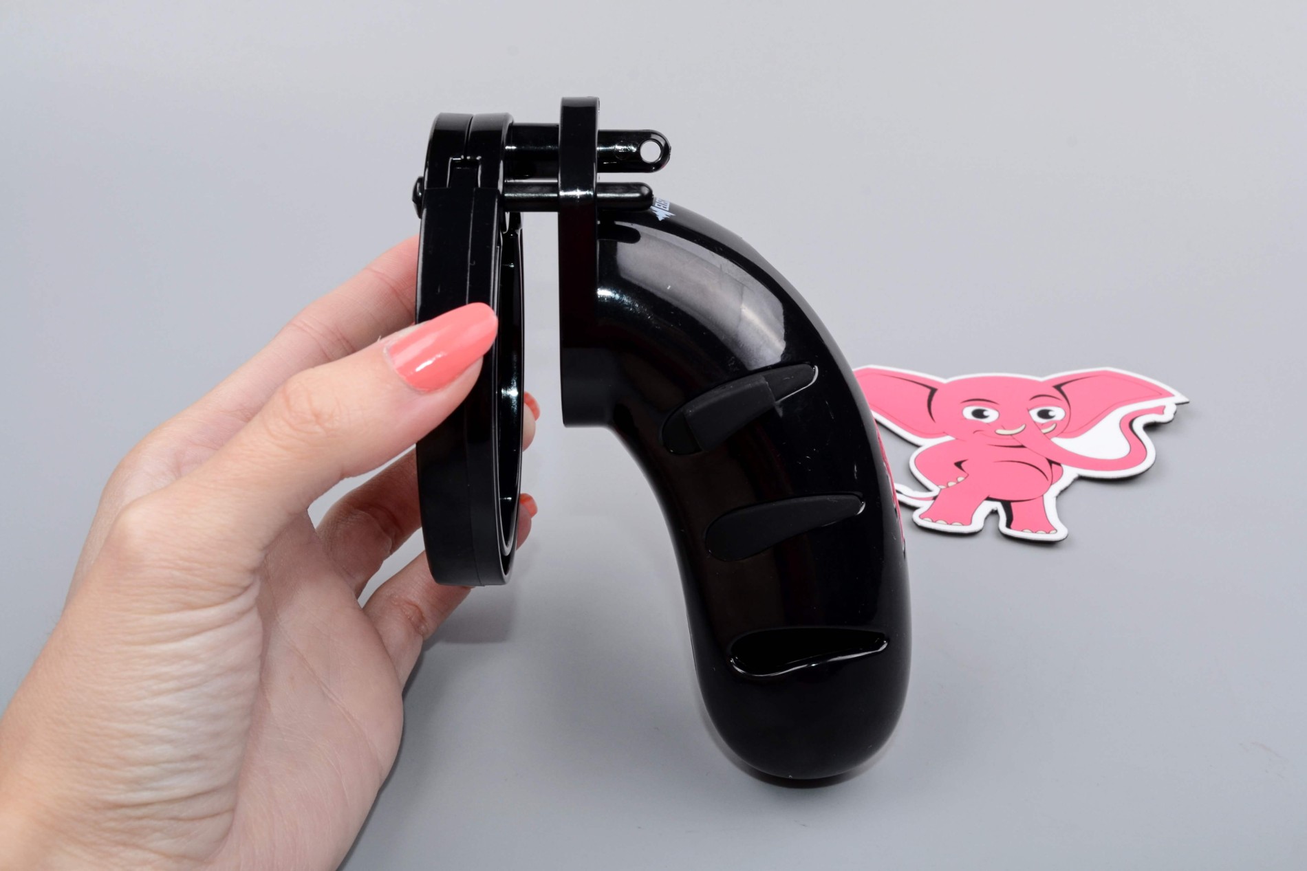 Elektrický pás cudnosti Spark of Obedience s ovládačom