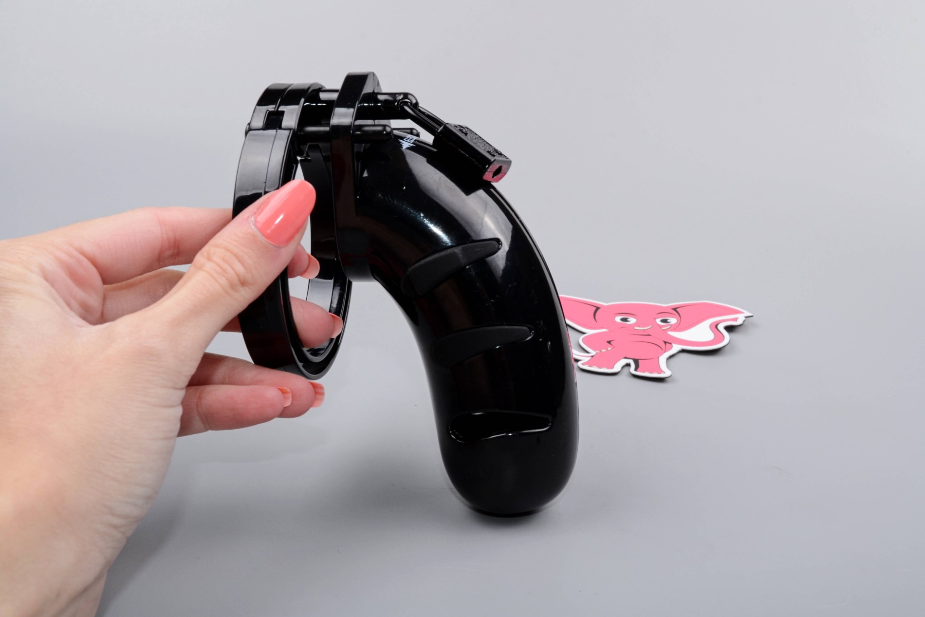 Elektrický pás cudnosti Spark of Obedience s ovládačom