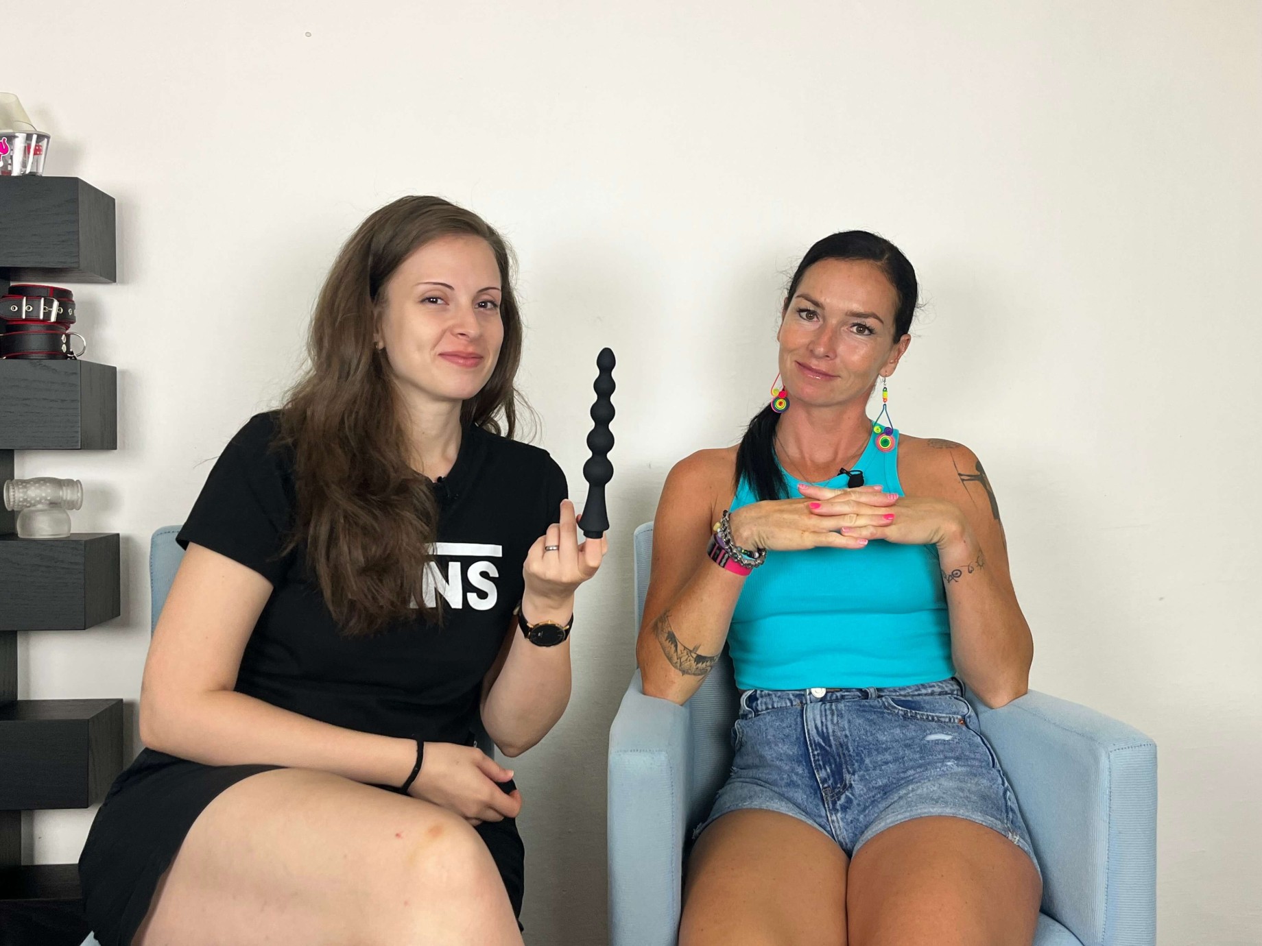 Análna sprcha Black Beads, Lucka a Domča