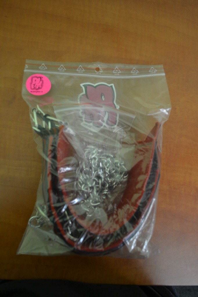 Kožené putá na ruky BlackRed