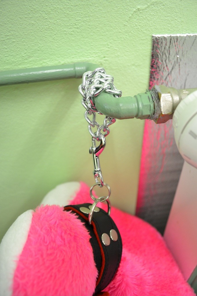 Kožené putá na ruky BlackRed