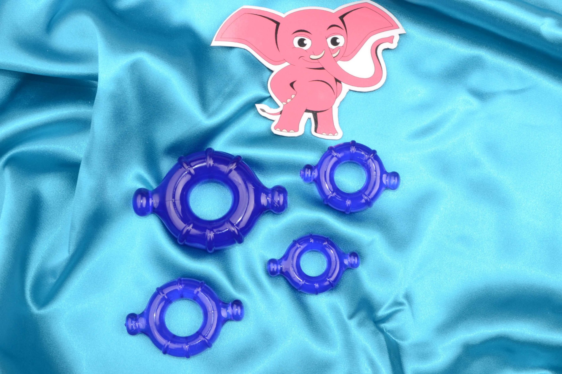 Erekčné krúžky Vitality - sada 4 pomôcok