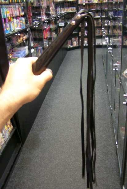 Korbáče kožené 50cm