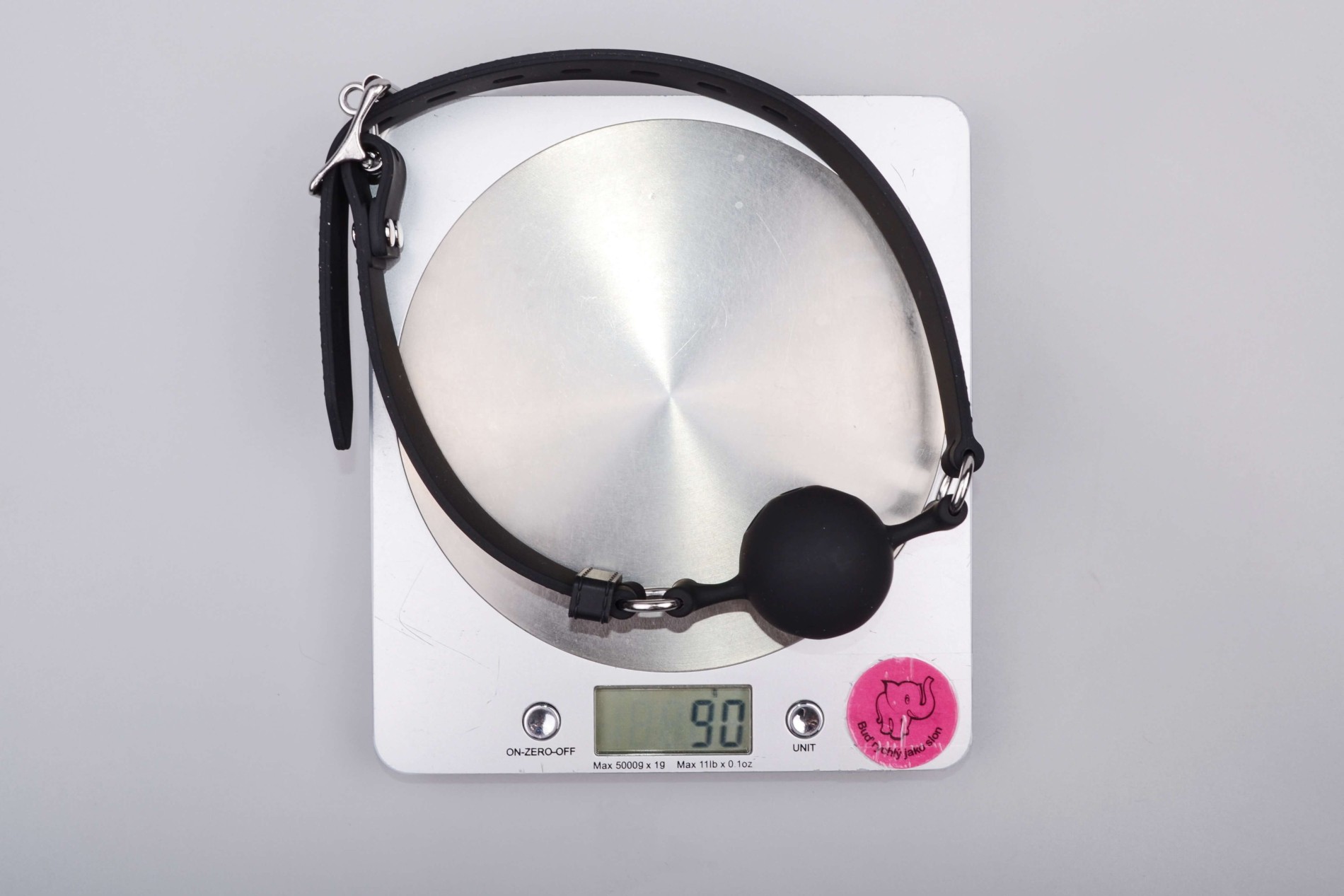 Silikónový kolík s prieduchmi Inhale, váha