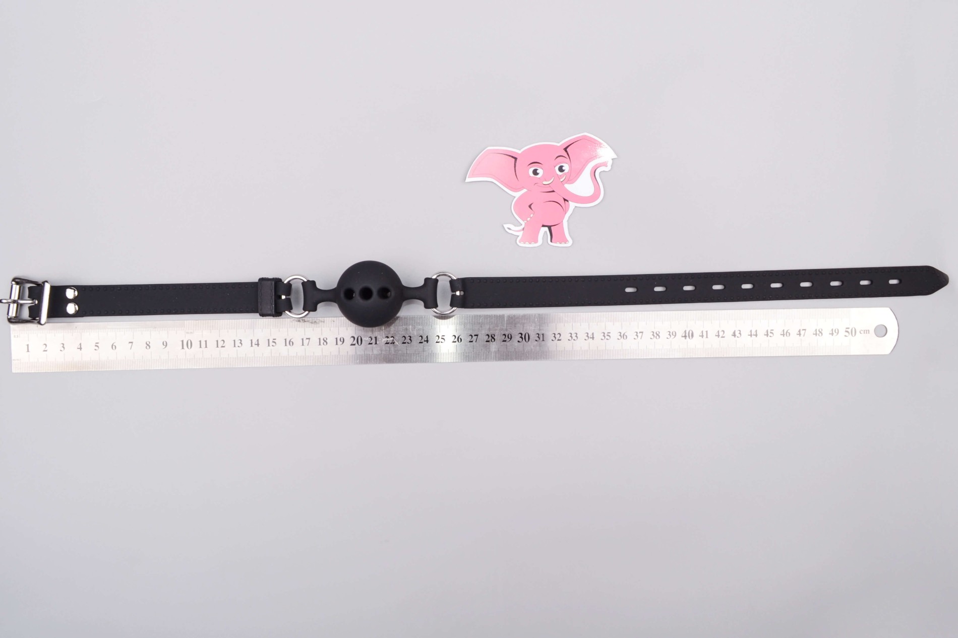 Silikónový kolík s prieduchmi Inhale, rozmery