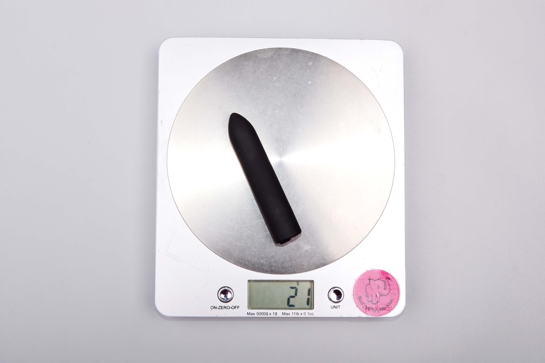 Vibračná patróna Bullet Pro, váha