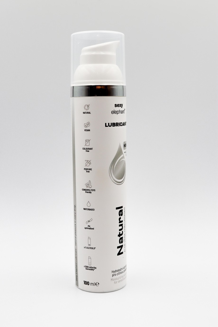 Lubrikačný gél Sexy Elephant Natural (100 ml)