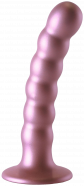 Análne guličkové dildo Metallico Beaded (13,8 cm)