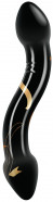 Sklenené dildo Handblow Double Ended (19 cm)