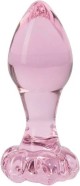 Análny kolík Flower Glass Plug (9 cm)