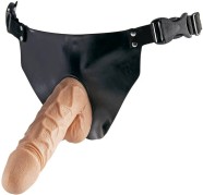 Gélový pripínací penis Real Cock (18 cm)
