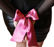 Saténová stuha Red Vision