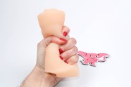 Masturbátory Three Sexy Girls - sada 3 pomôcok s vibračnou patrónou (13 cm)