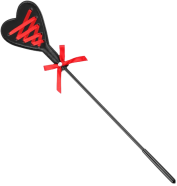 Koženkový bičík Heart Me! (47 cm)