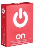 On) Single: Super Thin, 3 thin condoms
