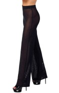 NOIR F374 Onyx Sheer Palazzo