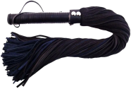 ROUGE Long Suede Flogger Leather Handle