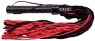 ROUGE Long Suede Flogger Leather Handle
