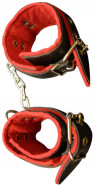 Kožené putá na ruky BlackRed