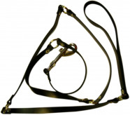 Vodítko kožené 118cm