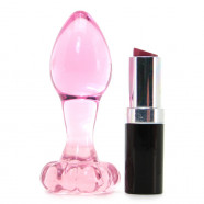 Análny kolík Flower Glass Plug