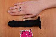 Análne dildo Black Stud - s rukou