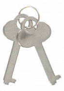 Kvalitné putá na ruky s plyšom - klíčky