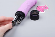 Silikónový vibrátor Čučoriedka Original (20 cm), batérie
