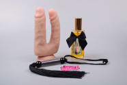 Realistické dildo Double Pleasure (18 cm)