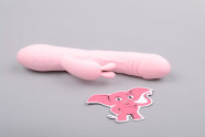 Handsfree pulzátor s výbežkom na klitoris Pulzie Bunny