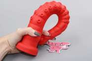 Monster dildo s prísavkou Octopoda (32 cm), ohýbanie