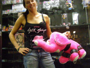 Kožené putá na ruky BlackRed