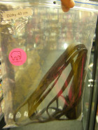 Kožený korbáč Fringes (40 cm)