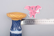 Monster dildo Behemot (17,5 cm), rozmery