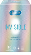 Durex Invisible – tenké kondómy (16 ks)
